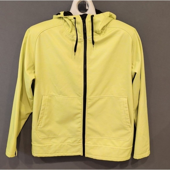 Pulse Other - Pulse Waterproof Windproof Breathable Softshell Jacket Hooded Yellow Sz L